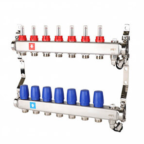 Manifold with flow meters MS.707.06