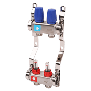 Stainless steel manifold complete MS.502.06 Stainless steel manifold complete MS.502.06