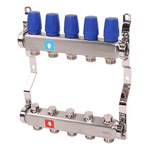 Stainless steel manifold assembly MS.405.06