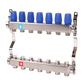 Stainless steel manifold assembly MS.407.06