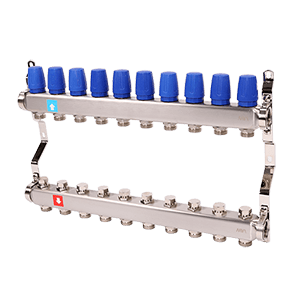 Stainless steel manifold assembly MS.410.06