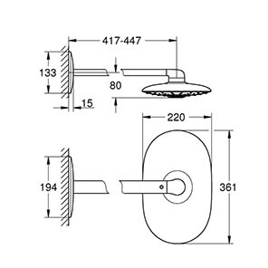 Rainshower Duo 360 (26254...)
