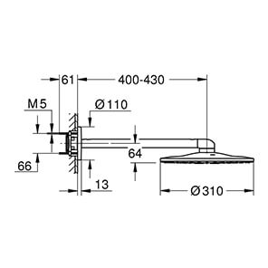 Rainshower SmartActive 310 (26475...)