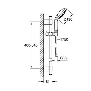 Rainshower Classic 130 (28767001)
