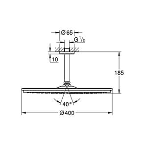 Rainshower Cosmopolitan 400 (26256000)