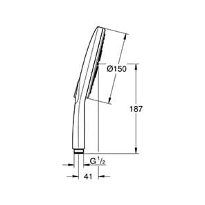 Rainshower SmartActive 150 (26553000)