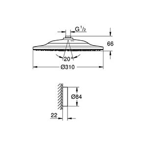Rainshower SmartConnect 310 (26641000)