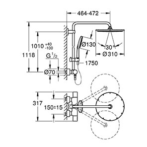 Rainshower SmartActive 310 (27968001)