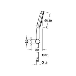 Rainshower SmartActive 130 (26581..0)
