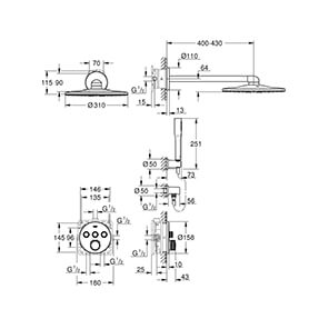 Grohtherm SmartControl (34705000)