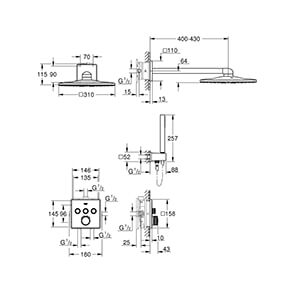Grohtherm SmartControl (34706000)