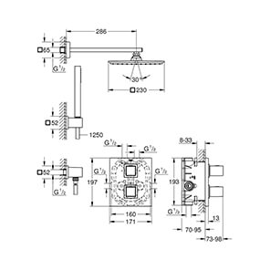 Grohtherm Cube (34506000)