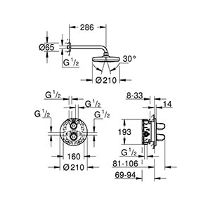 Grohtherm 1000 (34582001)