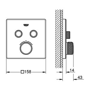 Grohtherm SmartControl (29156LS0)