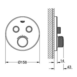 Grohtherm SmartControl (29151LS0)