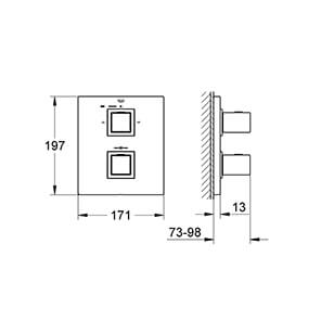 Grohtherm Cube (19958000)