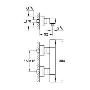 Grohtherm Cube (34488000)