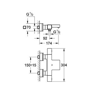 Grohtherm Cube (34497000)