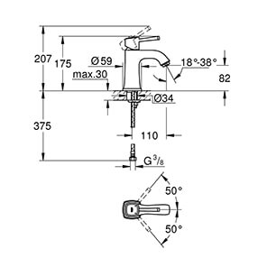 Grandera, DN 15 M-Size (23310...)