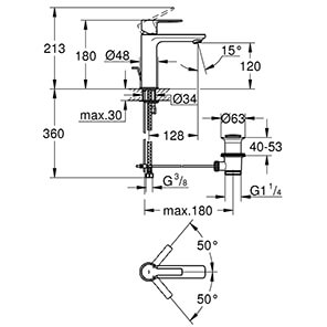 Lineare DN 15 S-Size (32114..1)