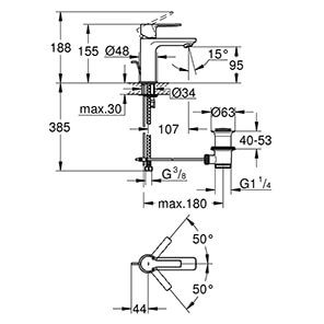 Lineare DN 15 XS-Size (32109..1)