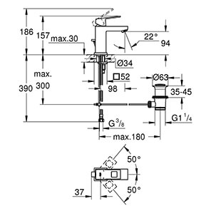 Eurocube DN 15 S-Size (23127..0)