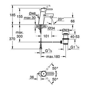 Concetto DN 15 S-Size (32204...)