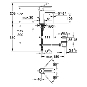 GROHE Plus DN 15 S-Size (32612003)