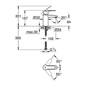Eurostyle Cosmopolitan DN 15 S-Size (3246820E)