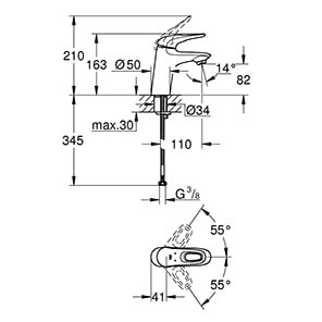 Eurostyle Cosmopolitan DN 15 S-Size (32468003)