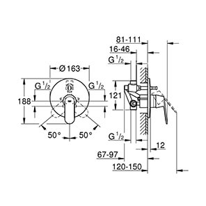 Eurosmart Cosmopolitan DN 15 (32879000)
