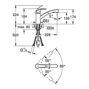 Eurosmart, DN15 (30305DC0)