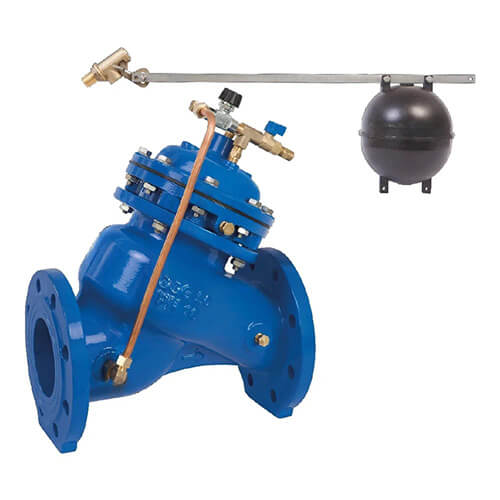 Membrane-plunger angular float level regulator ASTA series P03/06