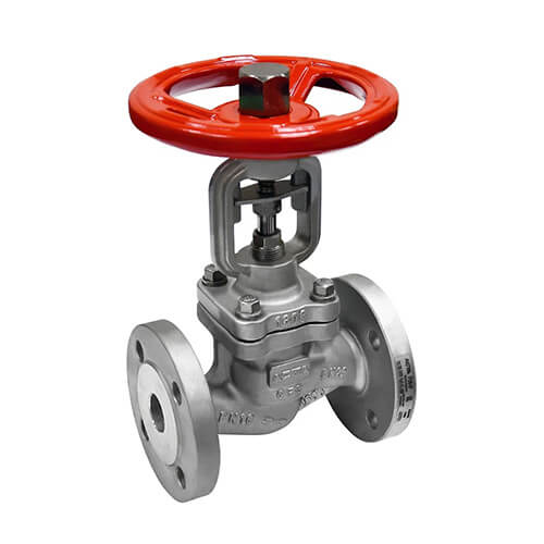 Shut-off and control valve with bellows seal ACTA series B443