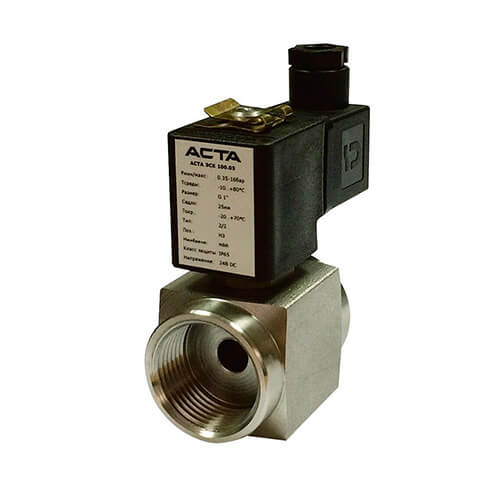 Stainless steel solenoid valves ASTA ESK 620-621 series direct acting