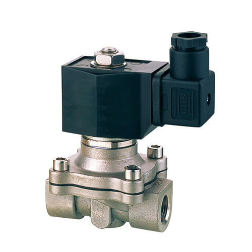Stainless steel solenoid valves ASTA ESK 610-611 series pilot control